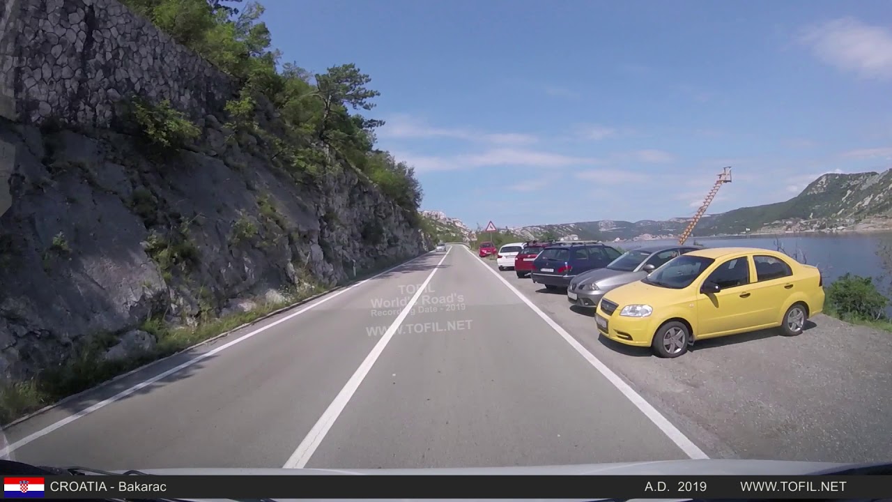 Bakarac - CROATIA 2019 Road Trip DASHCAM WWW.TOFIL.NET