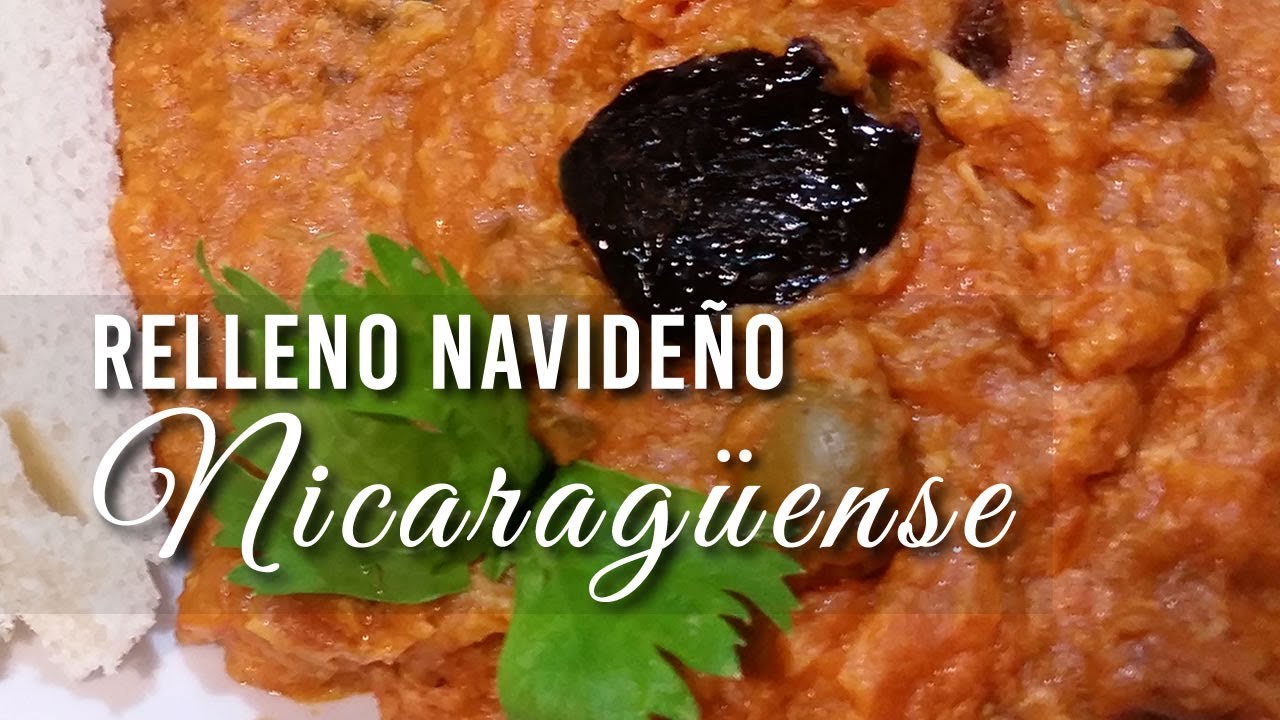 Relleno Navideño estilo Nicaragüense.