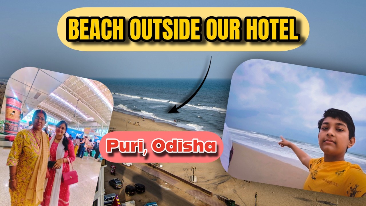 We Stayed Right In Front of Puri Beach 😱 (Full Vlog)