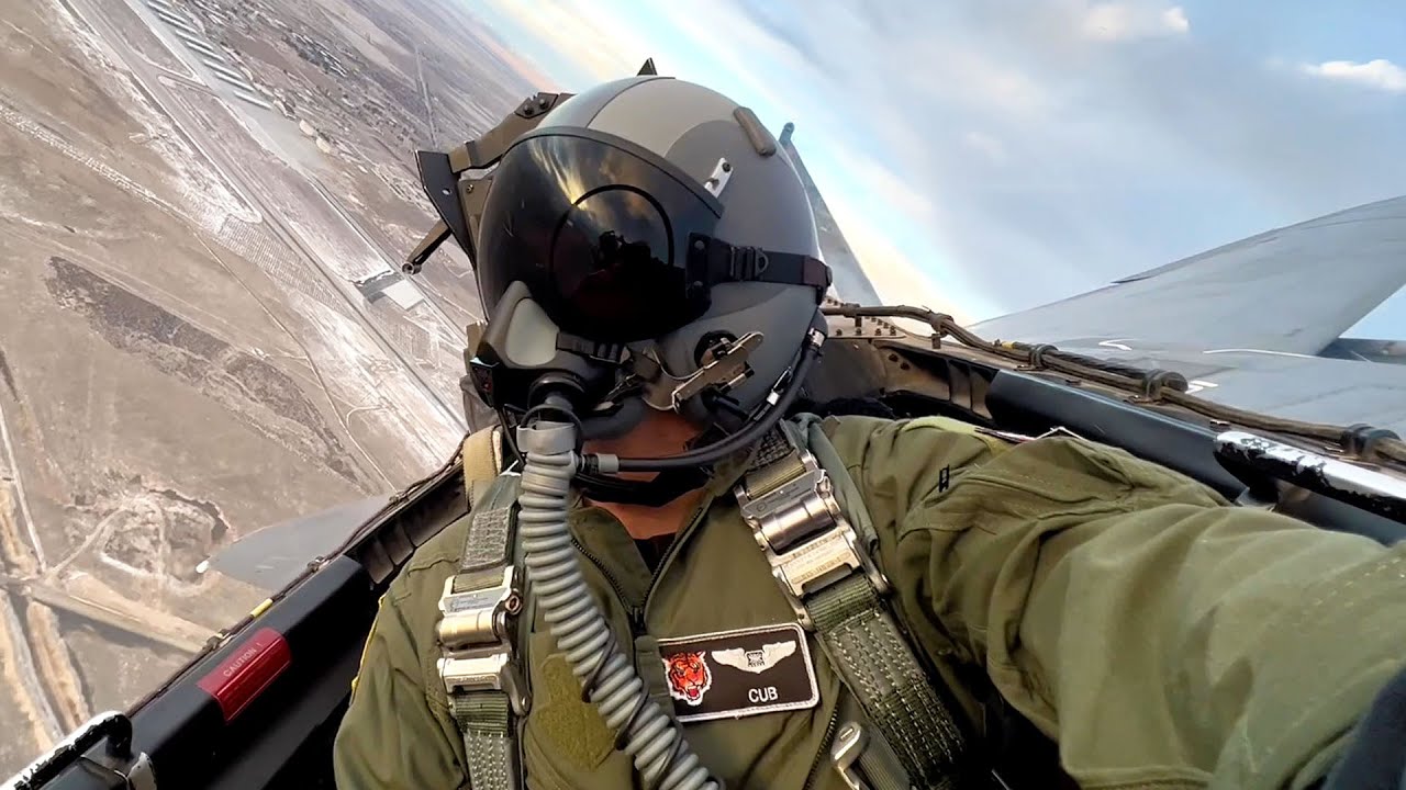 Flying in a F15E FIGHTER JET!