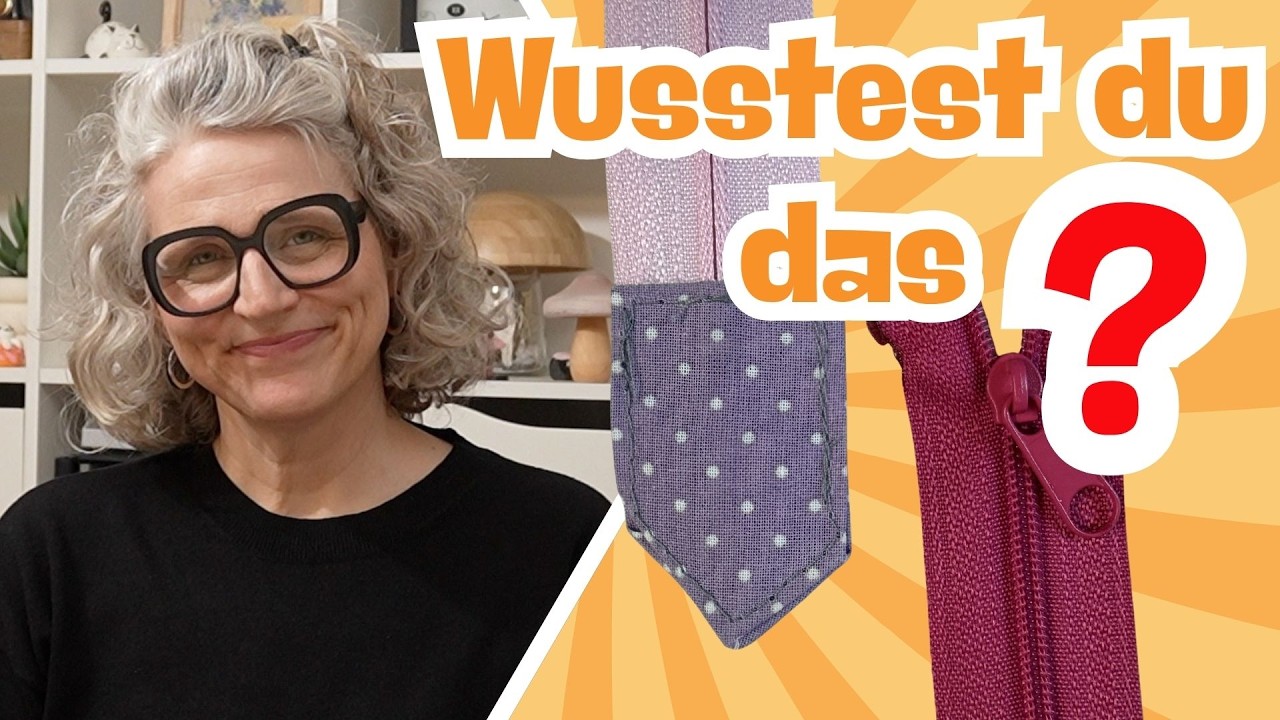 Rei&szlig;verschluss perfekt einn&auml;hen & sauber abschlie&szlig;en &ndash; so einfach geht&rsquo;s!