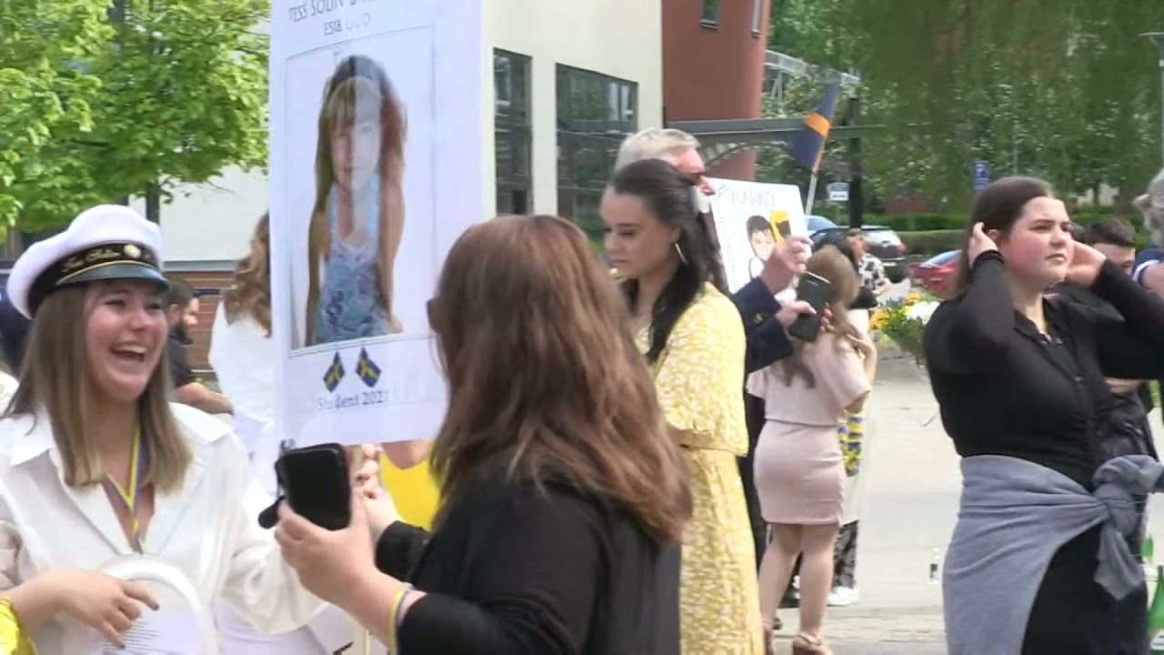 Studentutspring Tumba gymnasium 2021