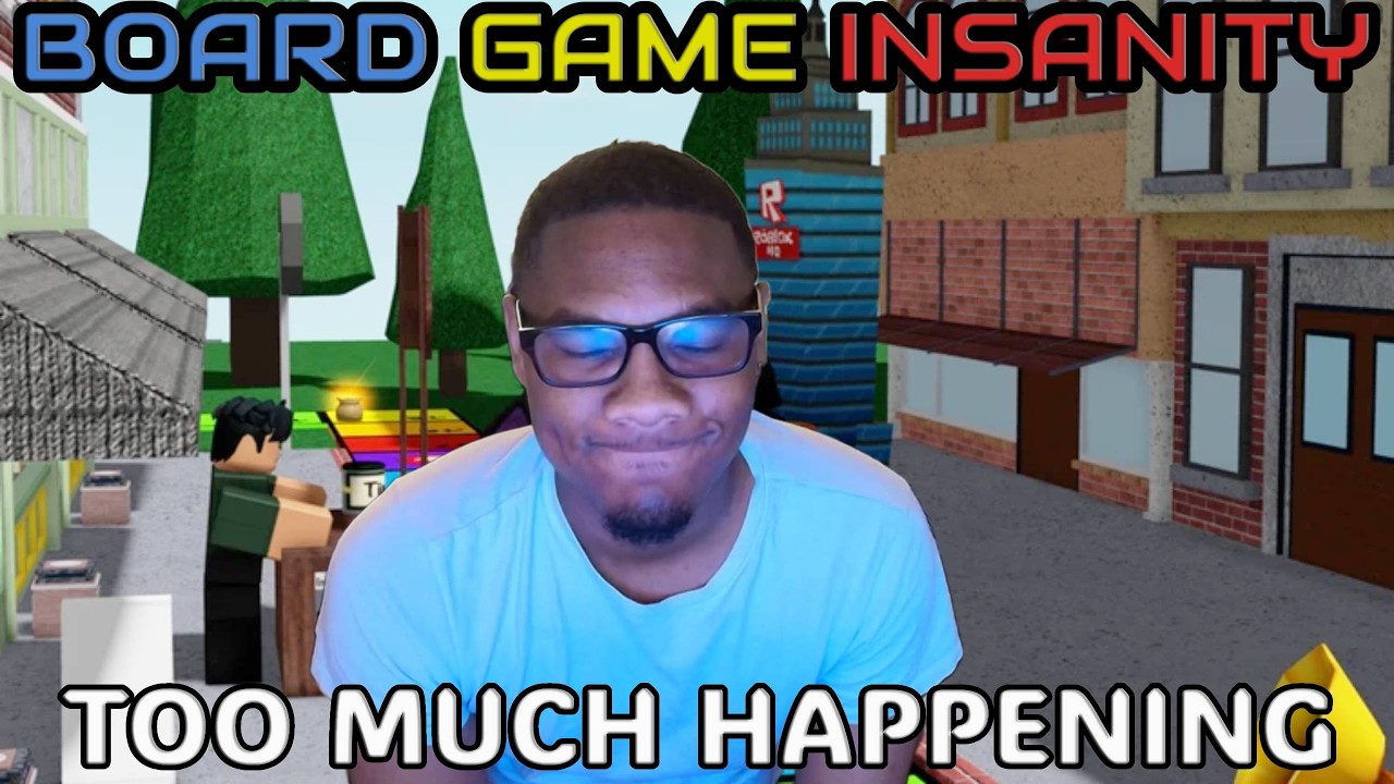 The Most Overstimulated Game of Roblox Board Game (Board Game Insanity)