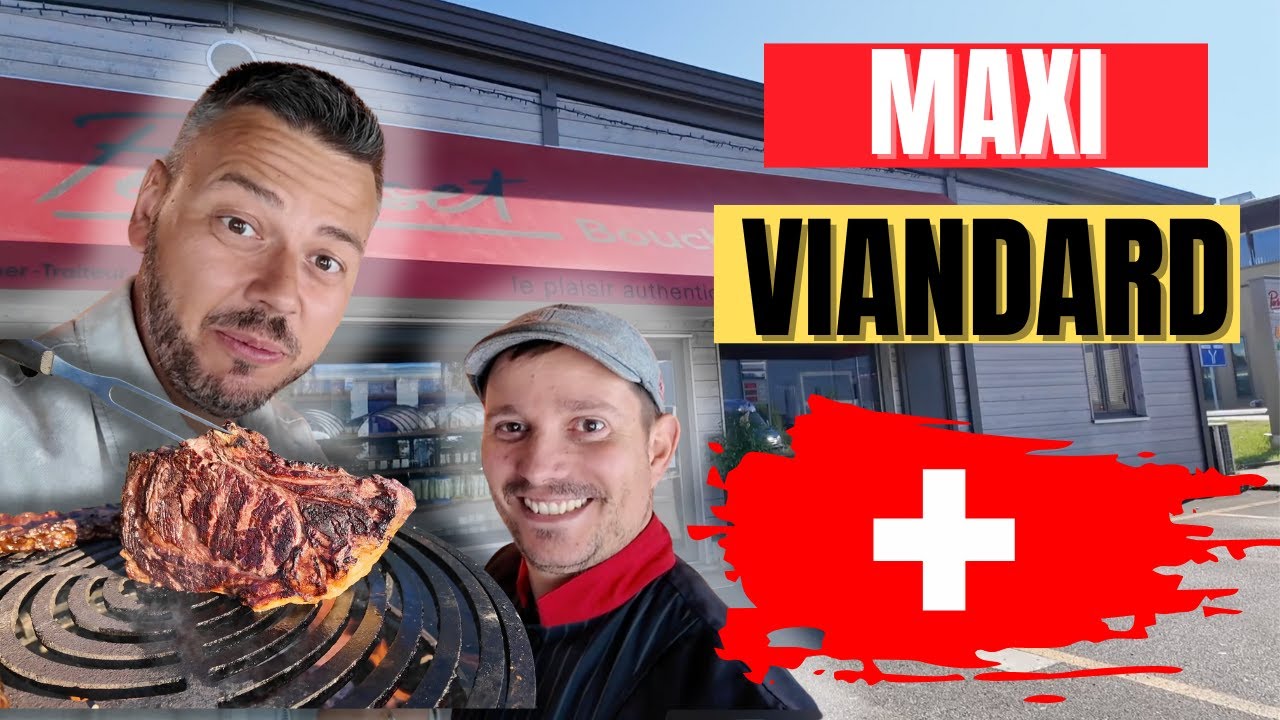 BRASERO XXL en SUISSE : Un FESTIN avec un BOUCHER de LÉGENDE ! VLOG 1652