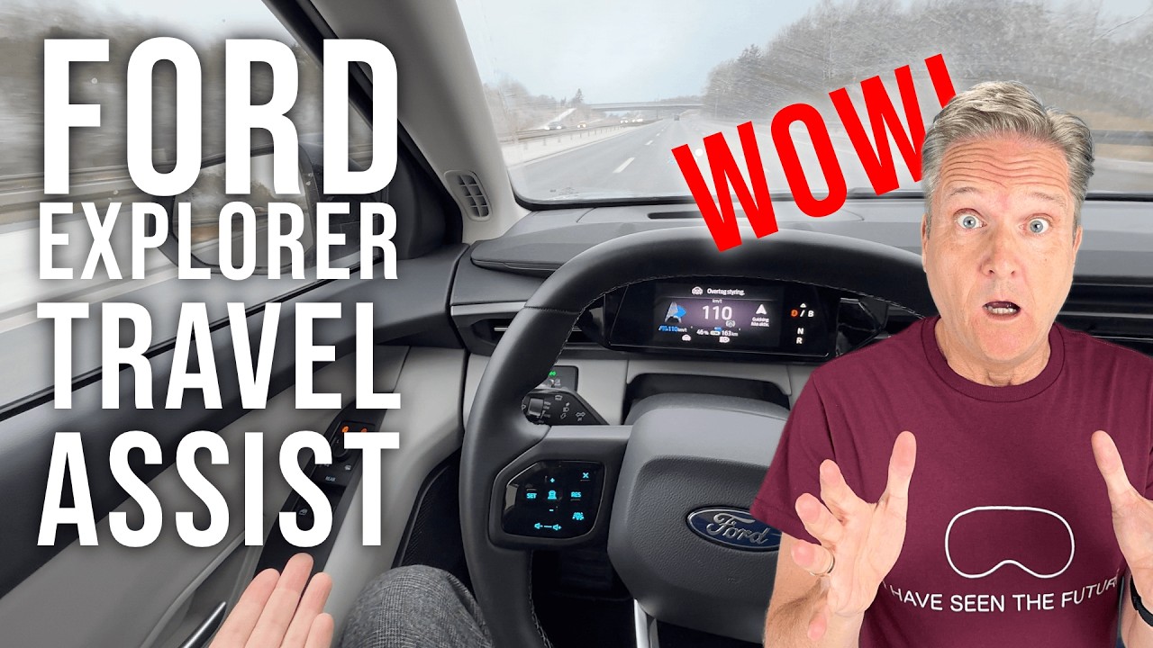 Ford Explorer EV &ndash; Driver Assistance Tested in Real Conditions 🚗❄️ (Better Than Expected!)