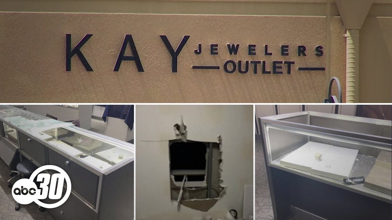 Jewelry store heist interrupted by security guard at Tulare Outlets