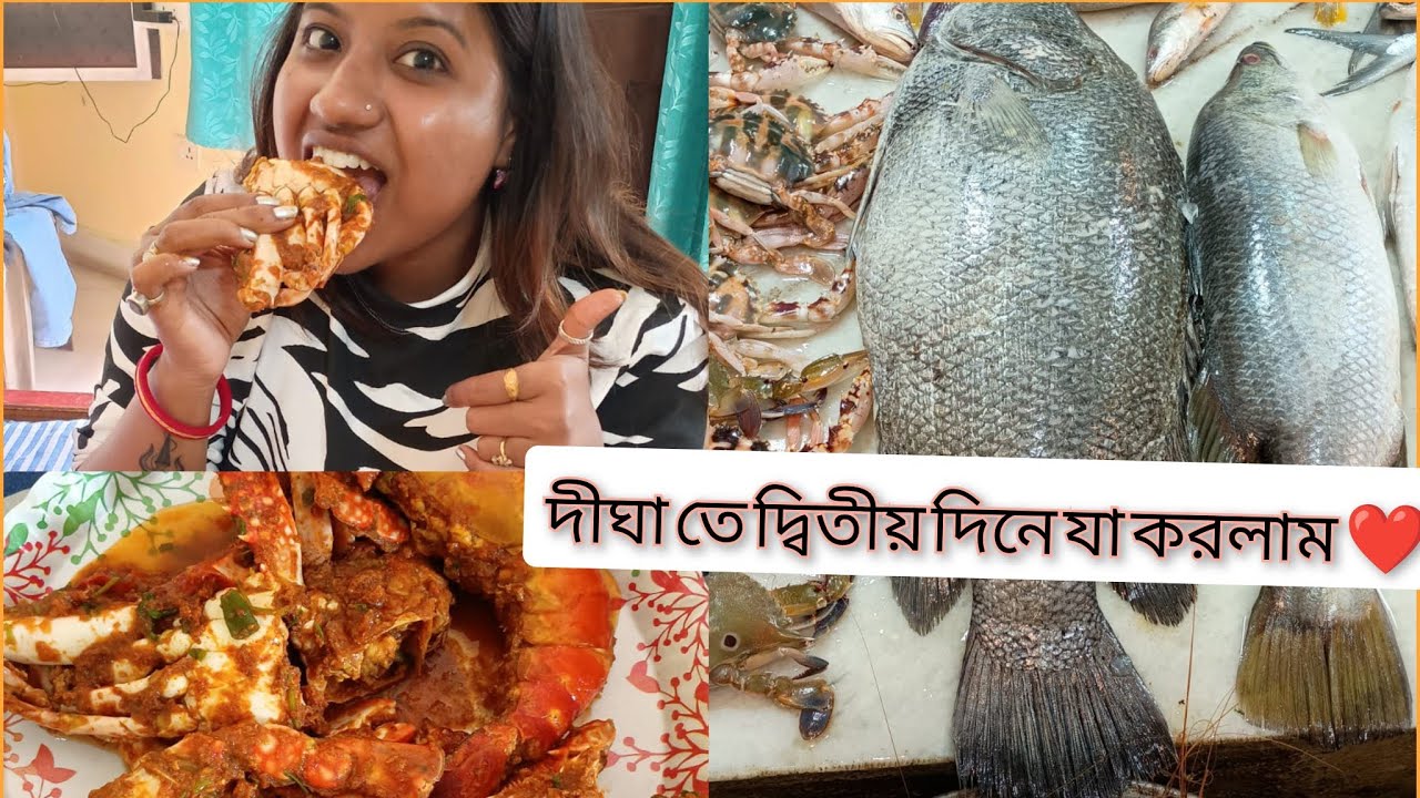 দিঘাতে দ্বিতীয় দিন টা যে ভাবে কাটলো ❤️❤️ #minivlog #bengalvlogger #dailyvlog #bengalivlog 
