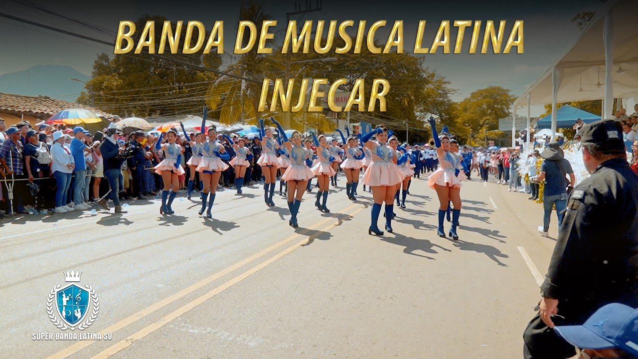 BANDA DE MUSICA LATINA INJECAR  DESFILE 15 DE SEPTIEMRE 2024