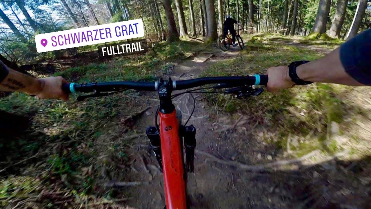 HOME TRAILS ⛰ Full send at Schwarzer Grat April 2021 #allgäumtb