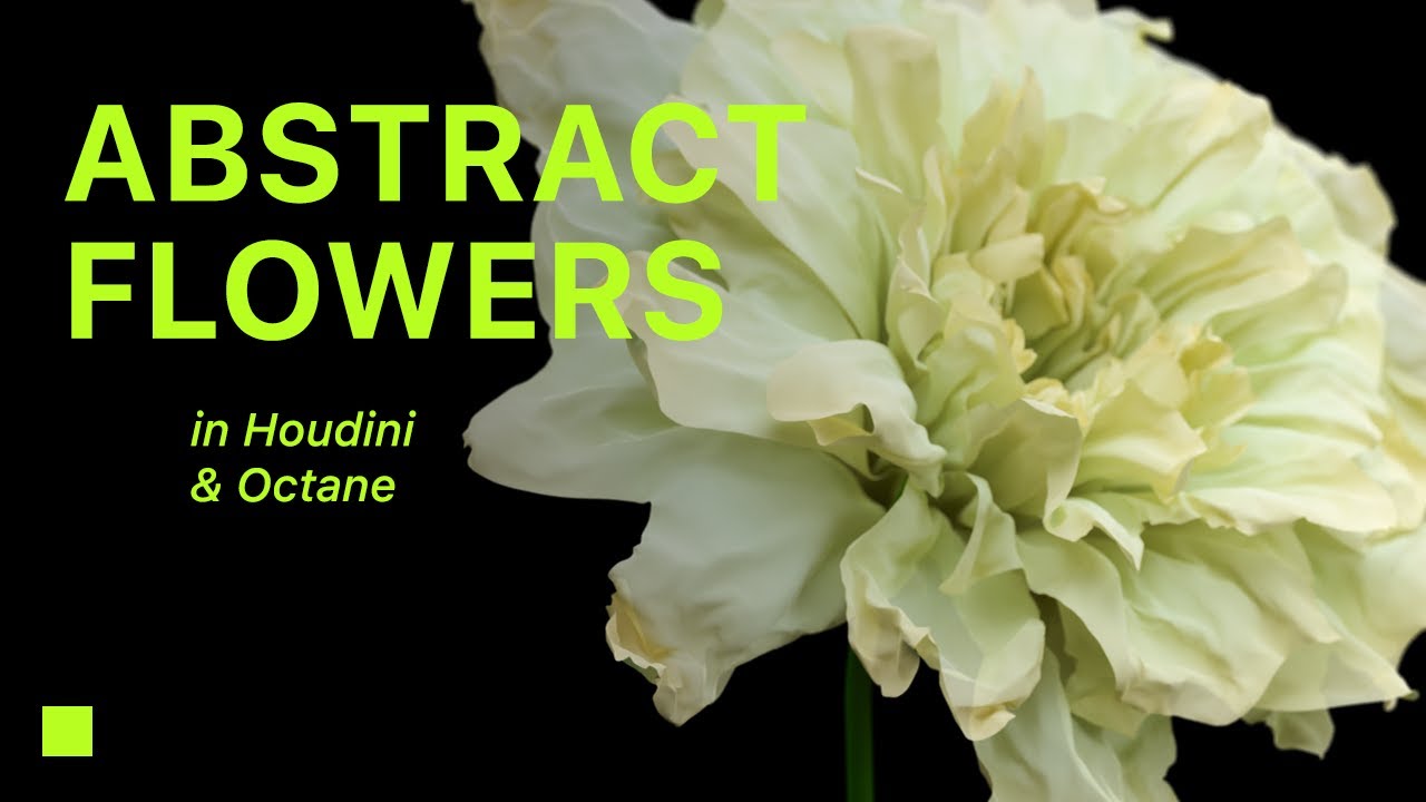 EASIEST Flowers in Houdini | Houdini on Mac M1 | Tutorial + Asset Pack
