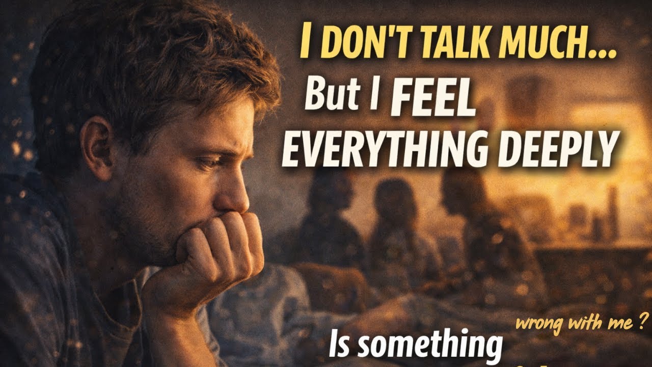 I Don’t Talk Much, But I Feel Everything Deeply | Quiet English for Deep Thinkers