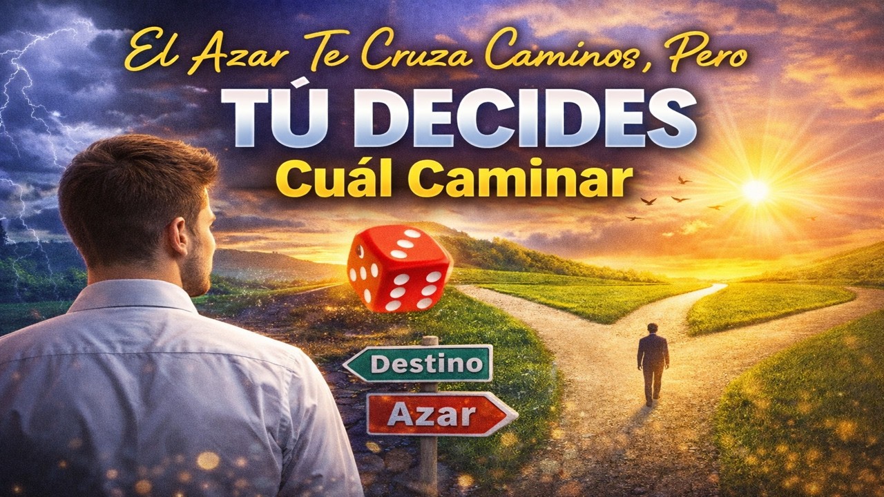 El Azar Te Cruza Caminos, Pero Tú Decides cual Caminar