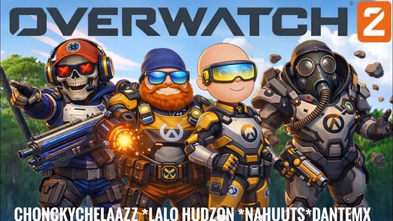 Mis primeras partidas con amigos en overwatch 2 