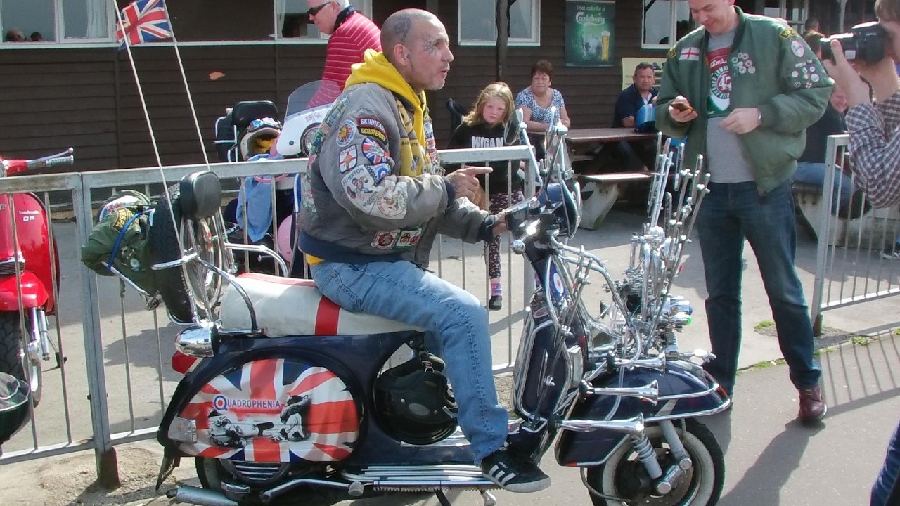 Lancashire Scooter Alliance Morecambe 2012