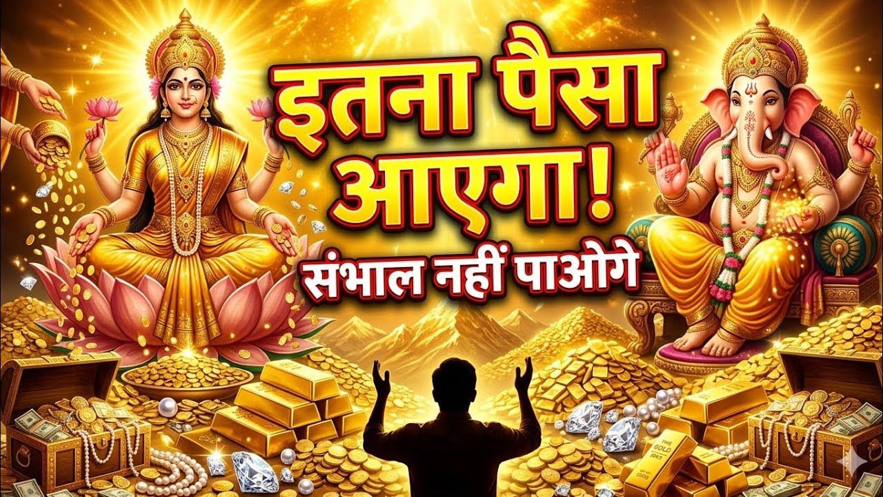😱 इतना पैसा आएगा संभाल नहीं पाओगे | लक्ष्मी गणेश चमत्कारी मंत्र #laxmi #ganesh @mantrashikshaa 