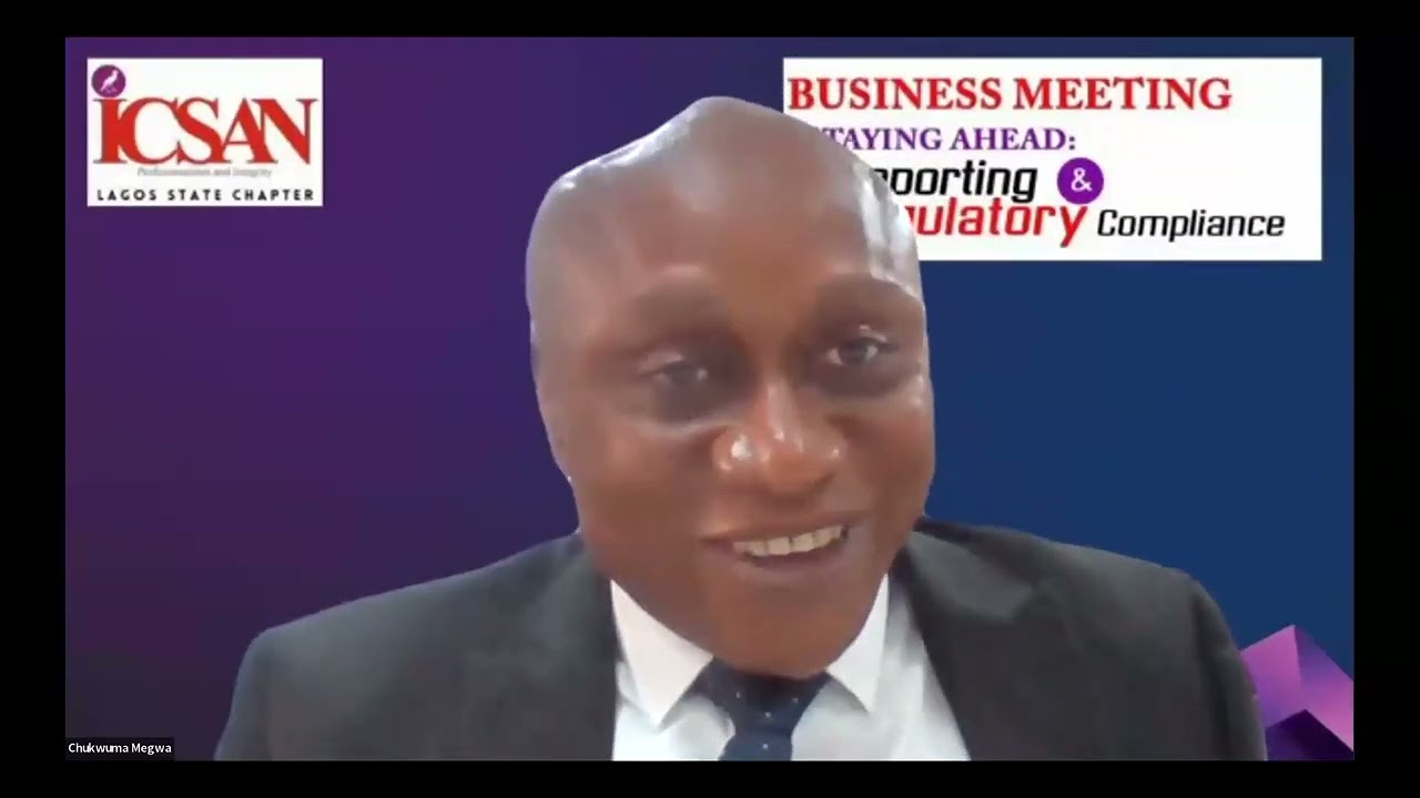 BUSINESS MEETING (ICSAN LAGOS STATE CHAPTER)