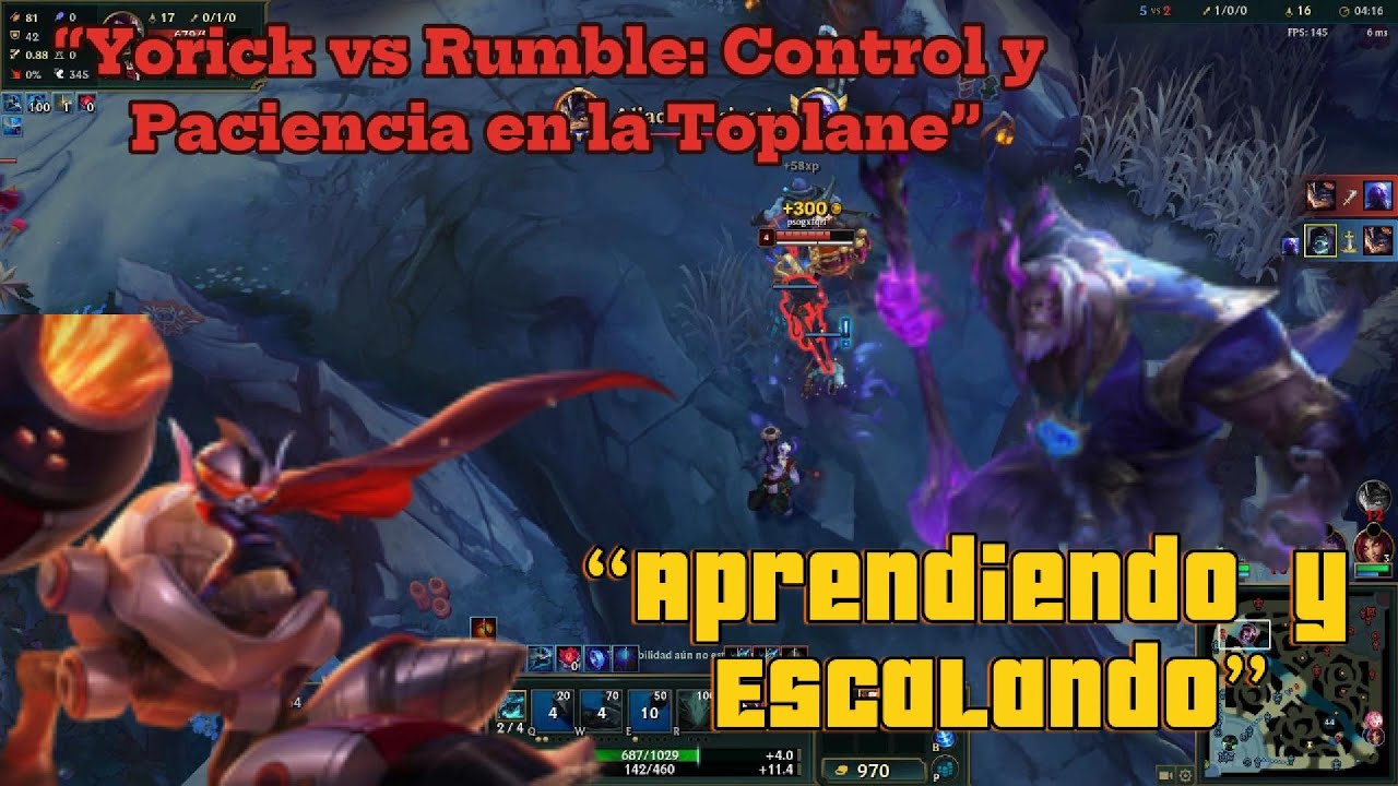 “Yorick vs Rumble: Control y Paciencia en la Toplane”