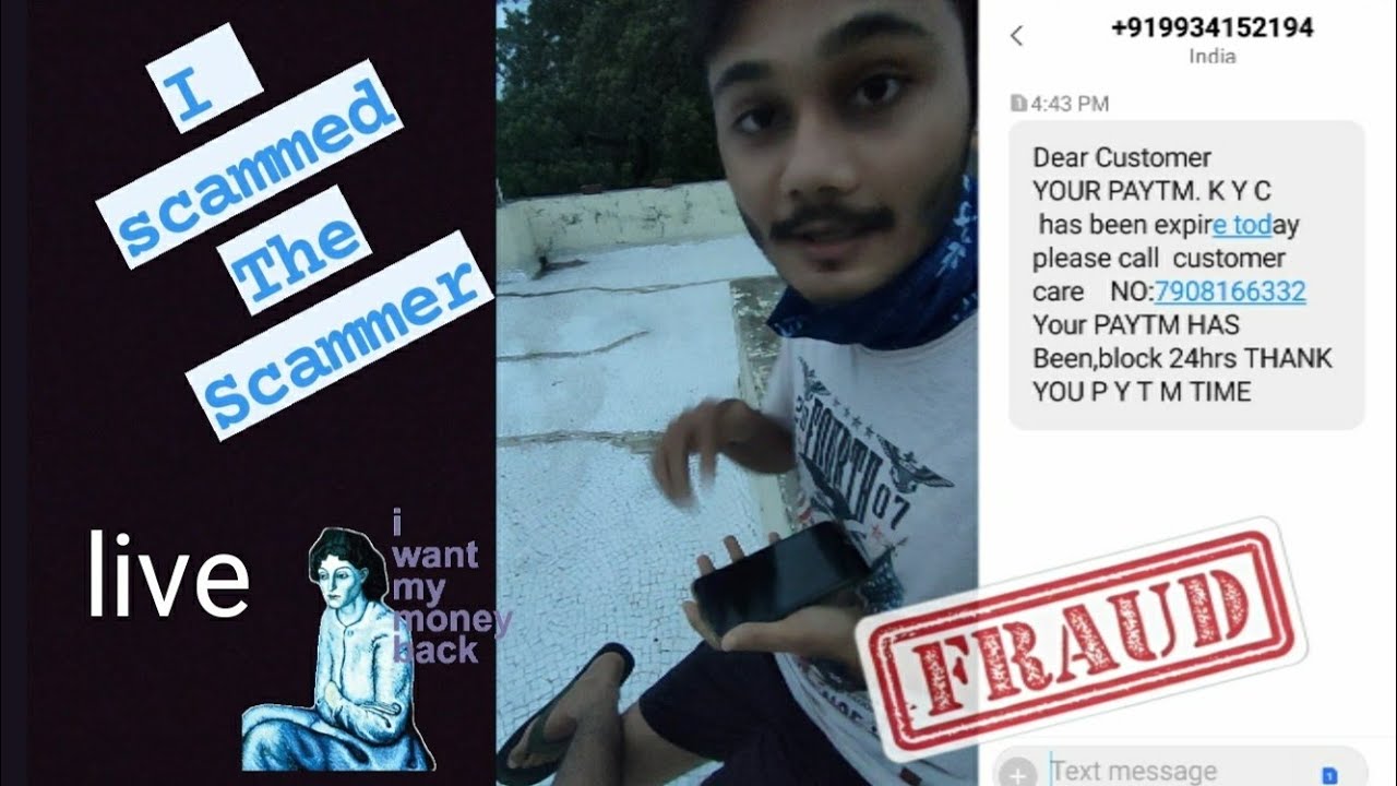 I got a call from paytm Scammer | live paytm fraud