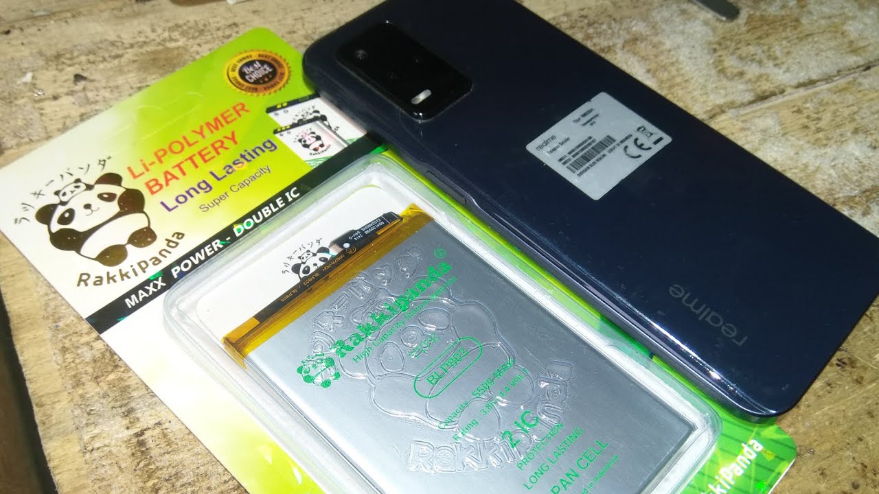 ganti baterai realme 8 5g. blp803