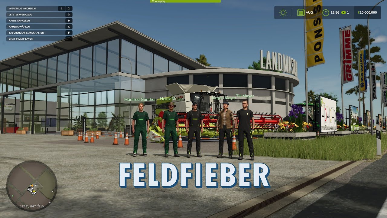 LS25 FeldFieber #1 | Projektstart 🚜🌾 – Wir bauen unseren Hof auf! 🏡