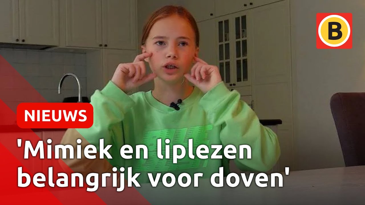 Mae (11) is doof en wil doorzichtige mondkapjes | Omroep Brabant