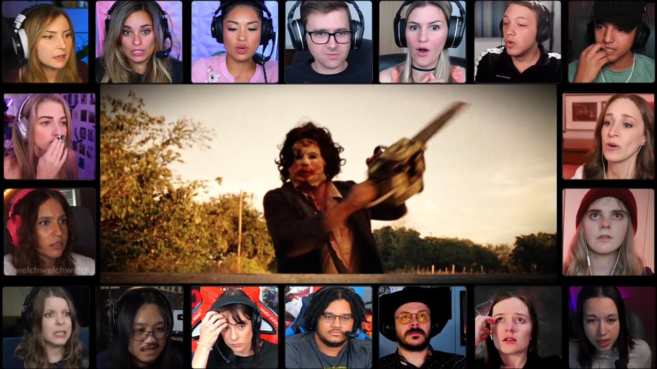 The Texas Chainsaw Massacre(1974) - The Last Scene *Reaction Mashup