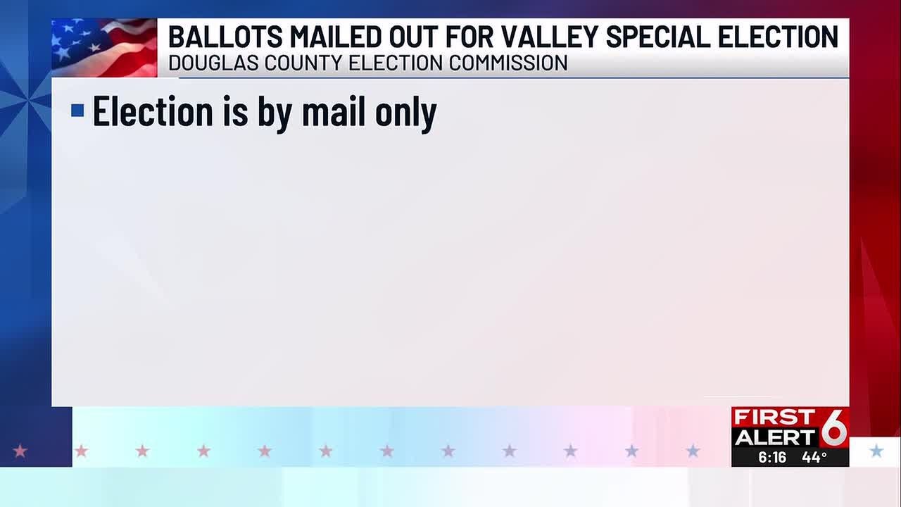 Ballots mailed out for Valley special election