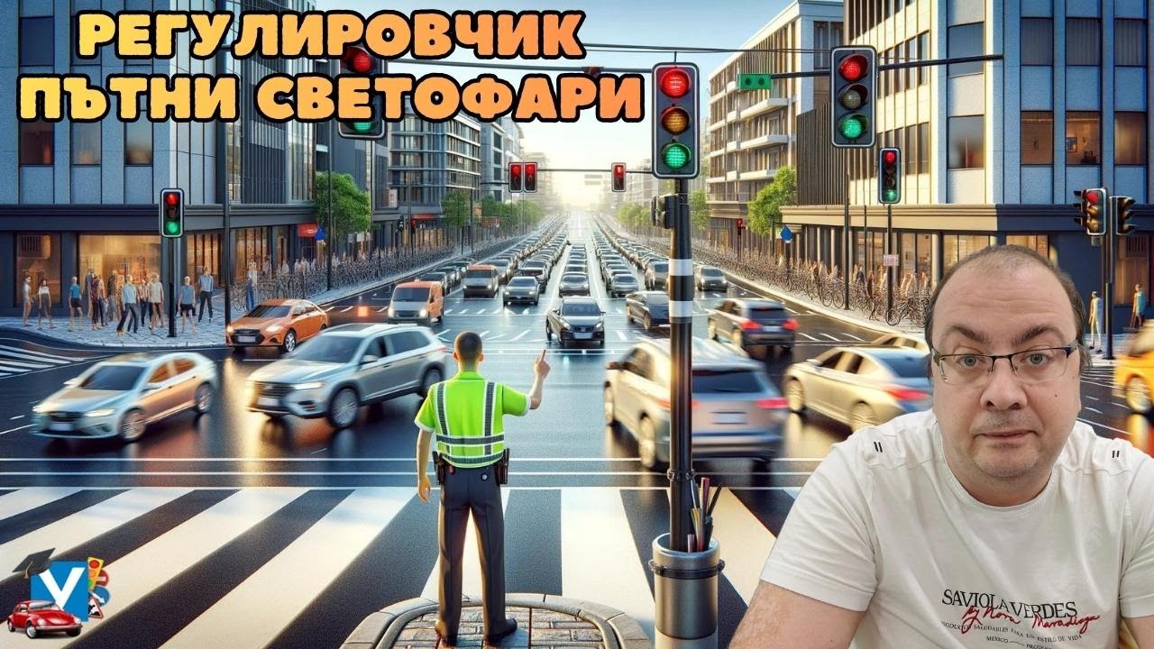 Шофьорски курс - теория 04.03.2026г. - Регулировчик, Светофари