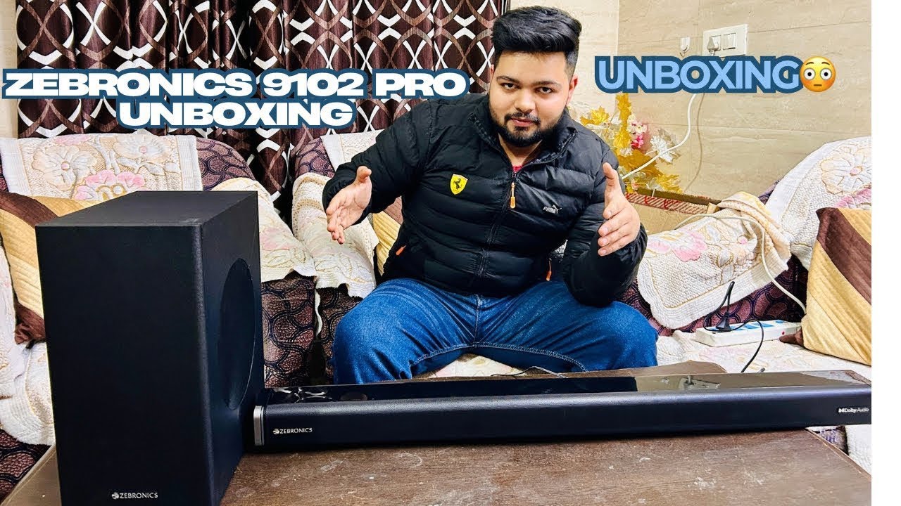 ZEBRONICS Juke Bar 9102 Pro 240 W Dolby Soundbar Unboxing Or Detailed Video Under 10000