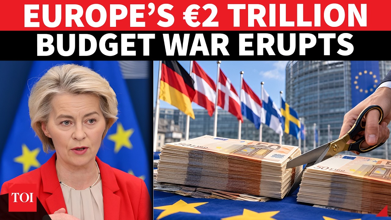 EU Budget Battle: Germany Pushes Cuts As Von Der Leyen Defends &euro;2 Trillion Plan