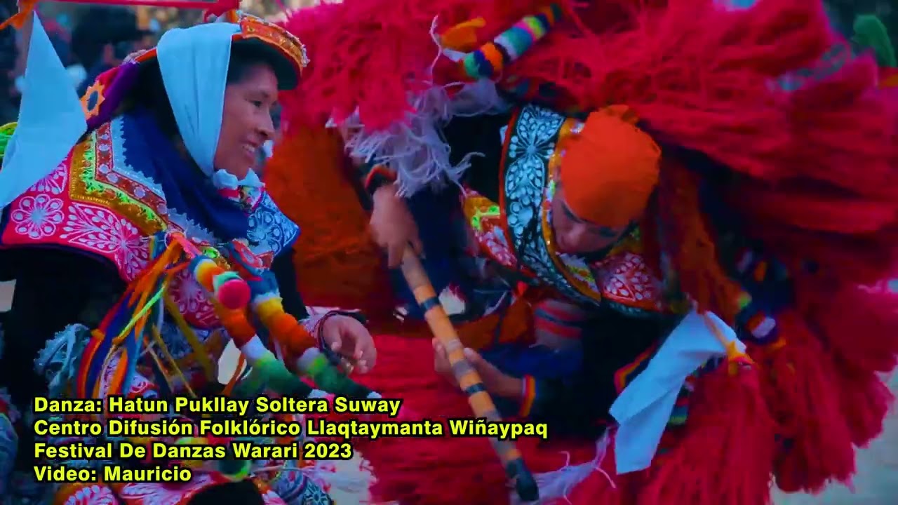 Danza Hatun Pukllay Soltera Suway Centro de Difusión Folklórico Llaqtaymanta Wiñaypaq Yanaoca Canas