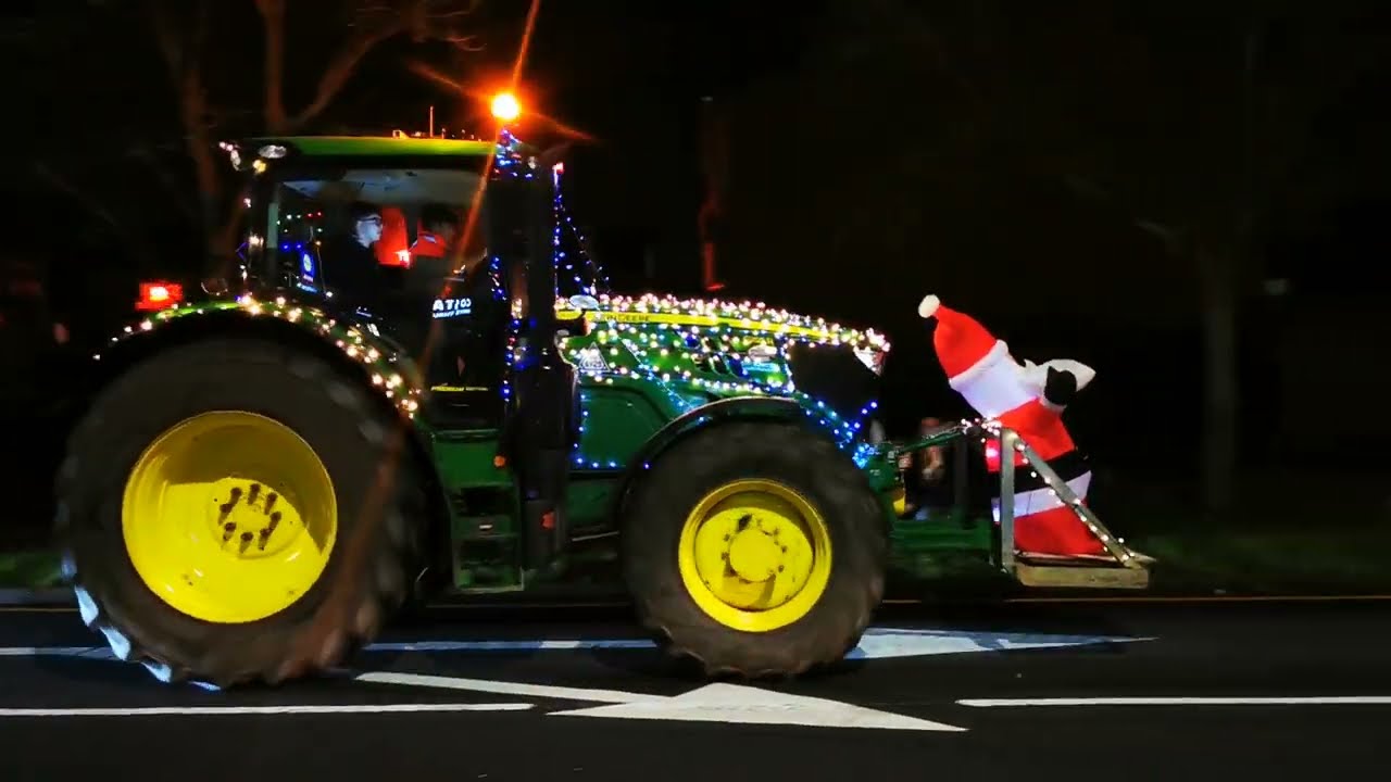 Lichfield Christmas Charity Tractor Run 2024