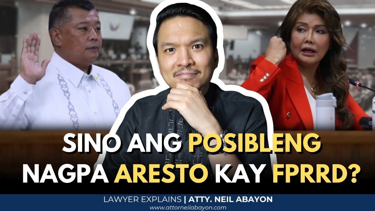 Sino ang POSIBLENG nag UTOS sa pag ARESTO kay FPRRD | Senate Hearing #LawyerExplains #AttorNEIL