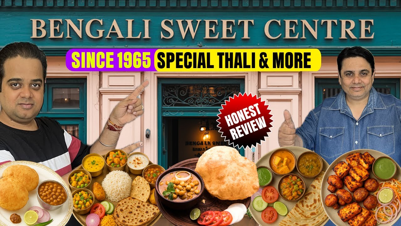 Bengali Sweet Centre Food Review | South Extension Delhi Street Food | Chatorapoint Review