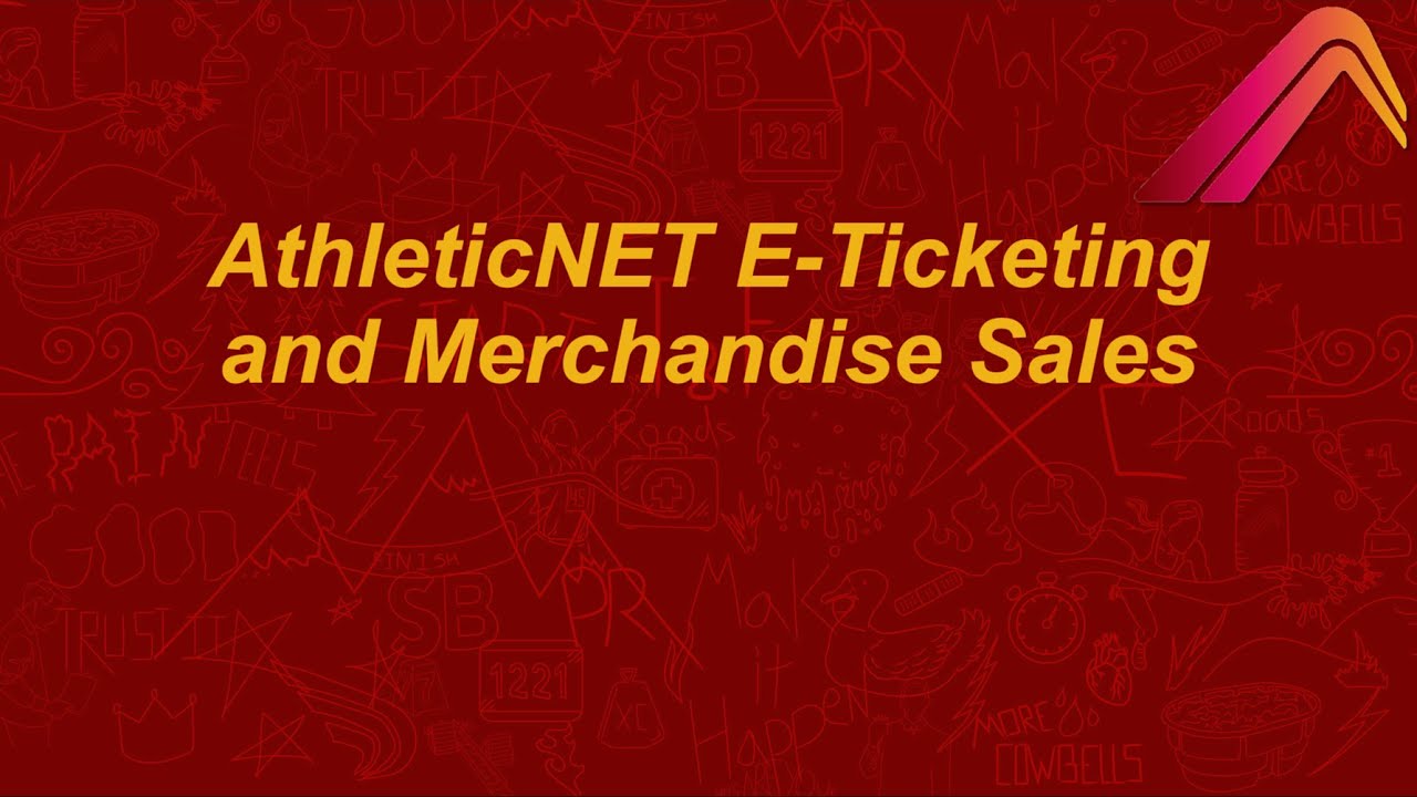 E-Ticketing and Merchandise Sales on AthleticNET