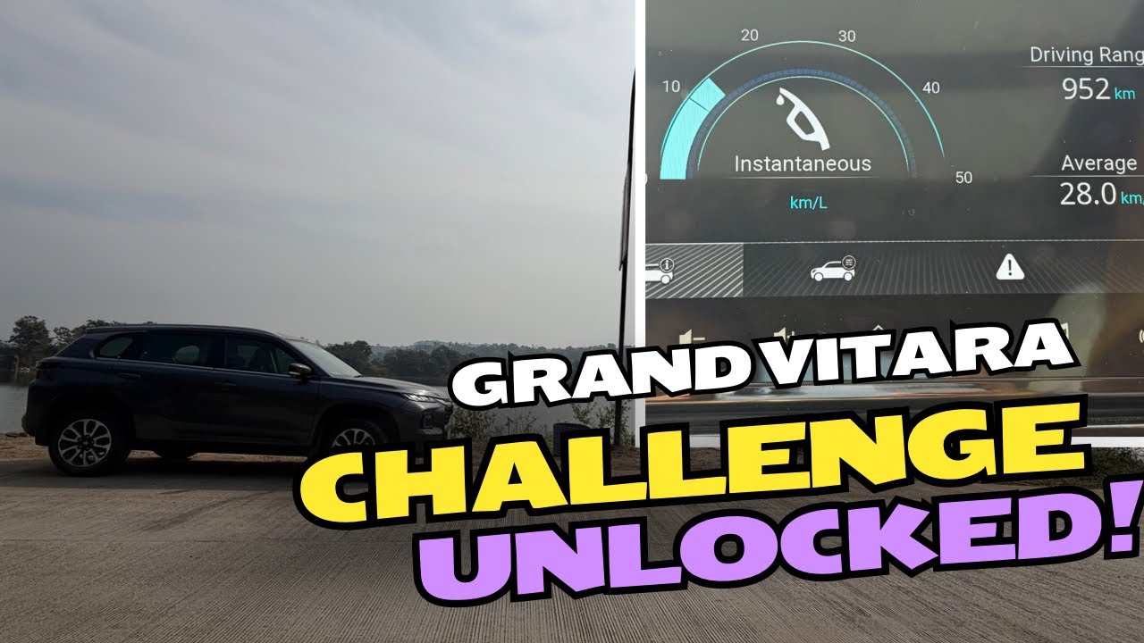 Grand Vitara 1200+ Km Challenge| Will I Pass This Challenge or Fail? | 27.2 KMPL Mileage for 1150 Km
