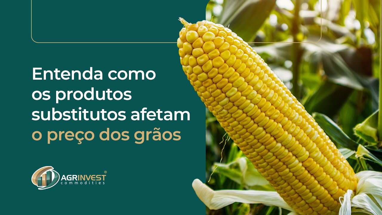 Como os produtos substitutos afetam o pre&ccedil;o do gr&atilde;os