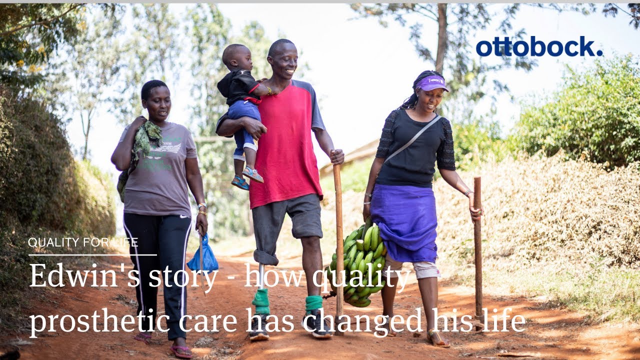 Edwin's story - how quality prosthetic care has changed his life | Ottobock