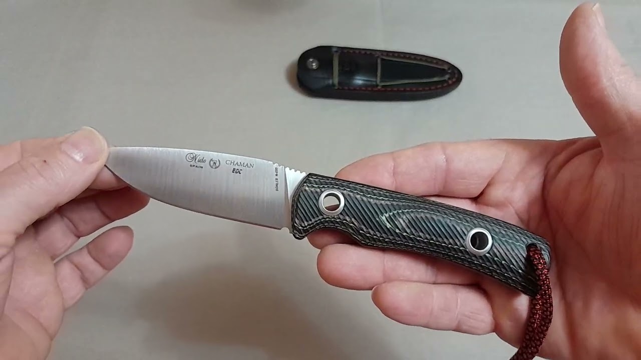 Cuchillo NIETO CHAMAN EDC. En Katex.