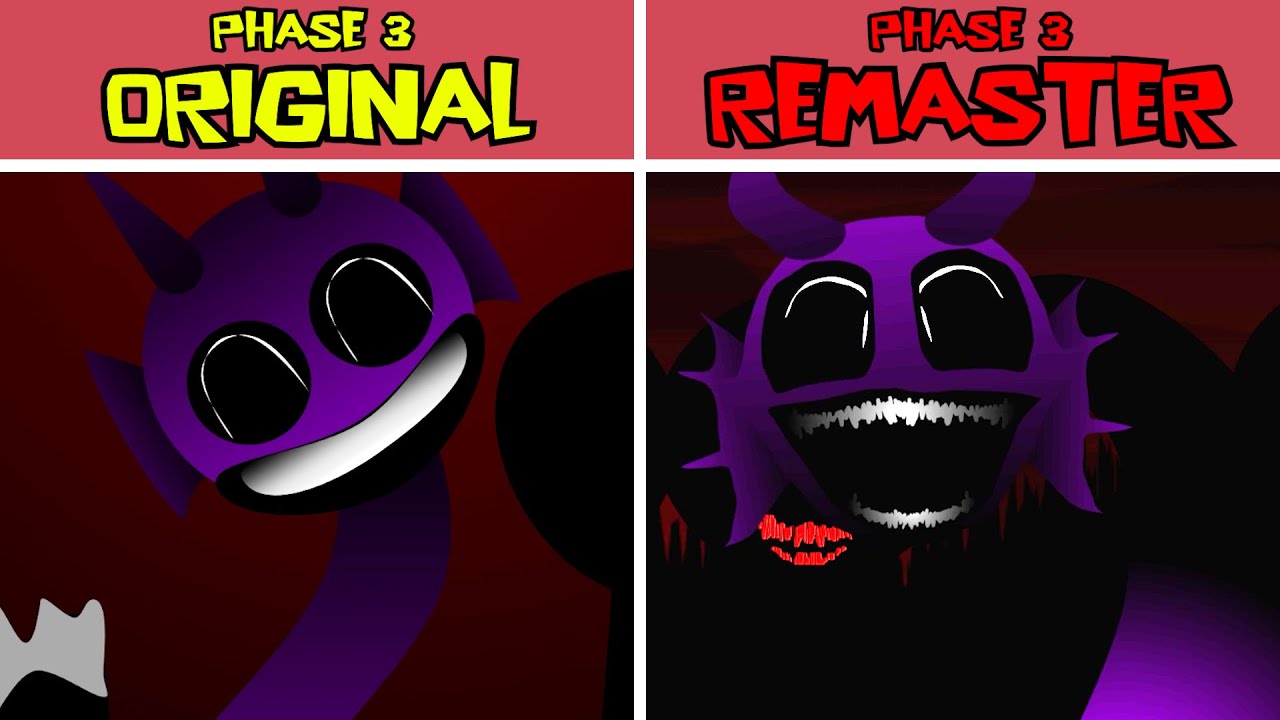 Incredibox Sprunki - Phase 3 Remastered VS Phase 3 Original | Horror Mod