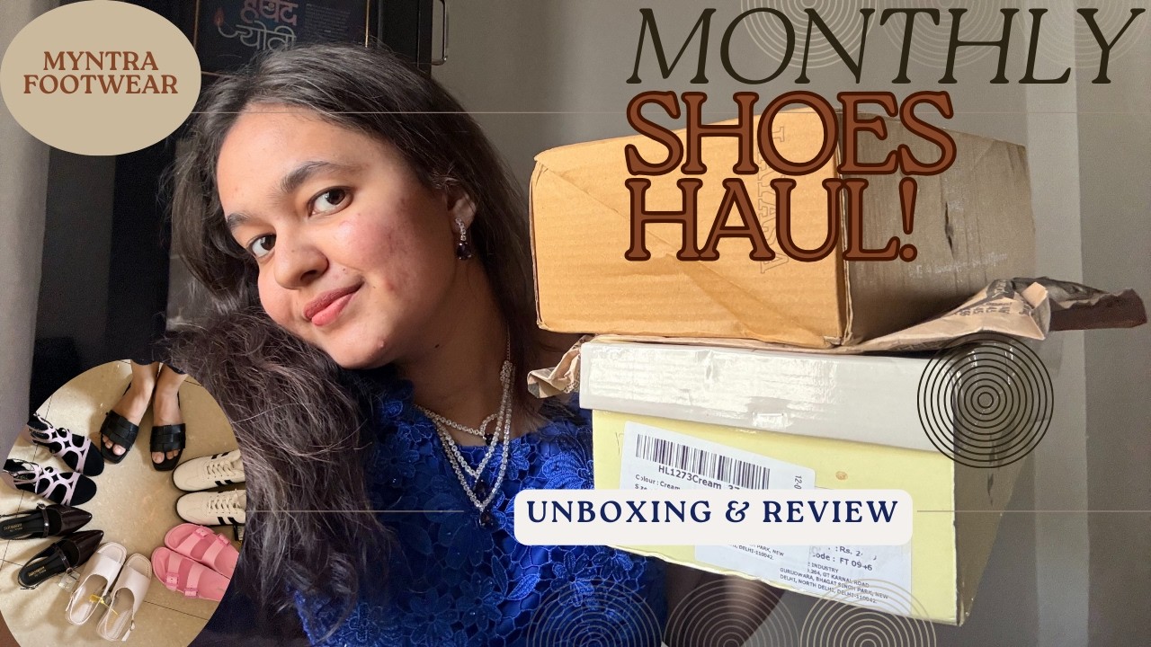 Myntra Footwear Haul 2026 | Trending, Statement flats, Must Haves, Heels | 50 to 80 % Off