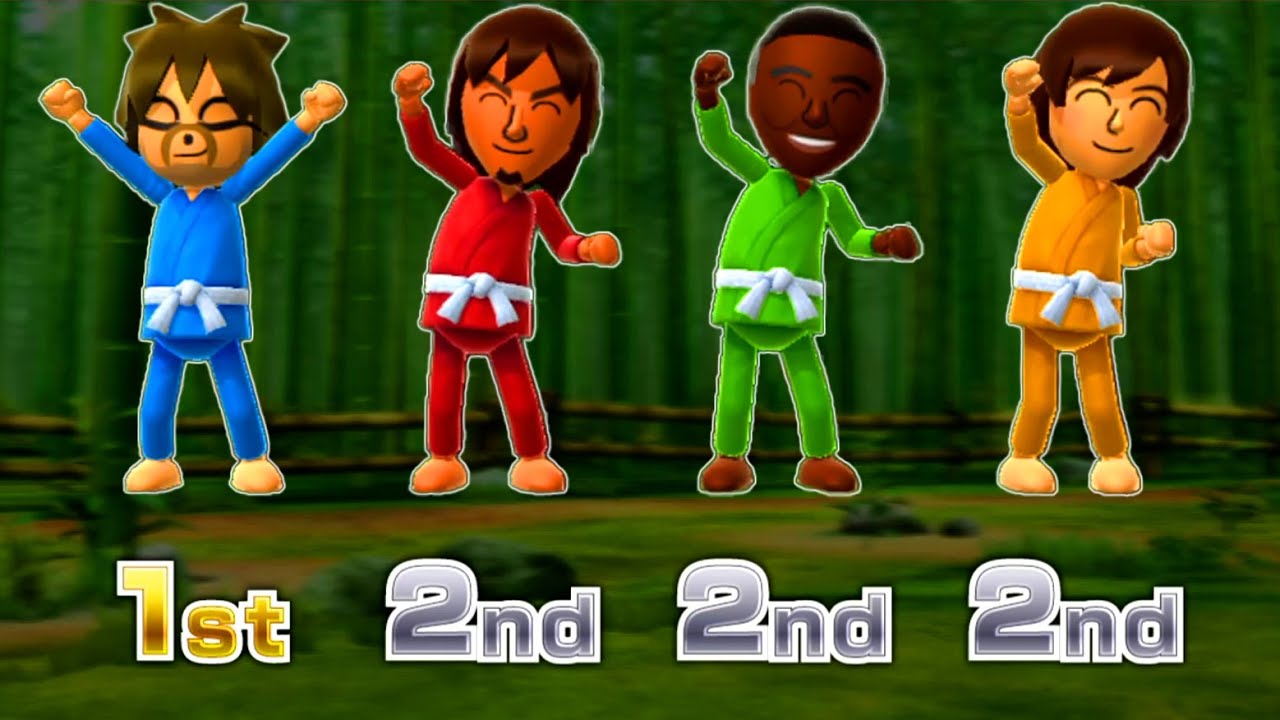 Wii Party U Minigames - Rocket Vs Yuya Vs Jeff Vs Rie (Master CPU)