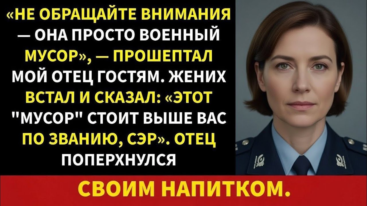 Мой отец издевался надо мной на свадьбе…Но он поперхнулся вином, когда жених сказал ЭТО при всех