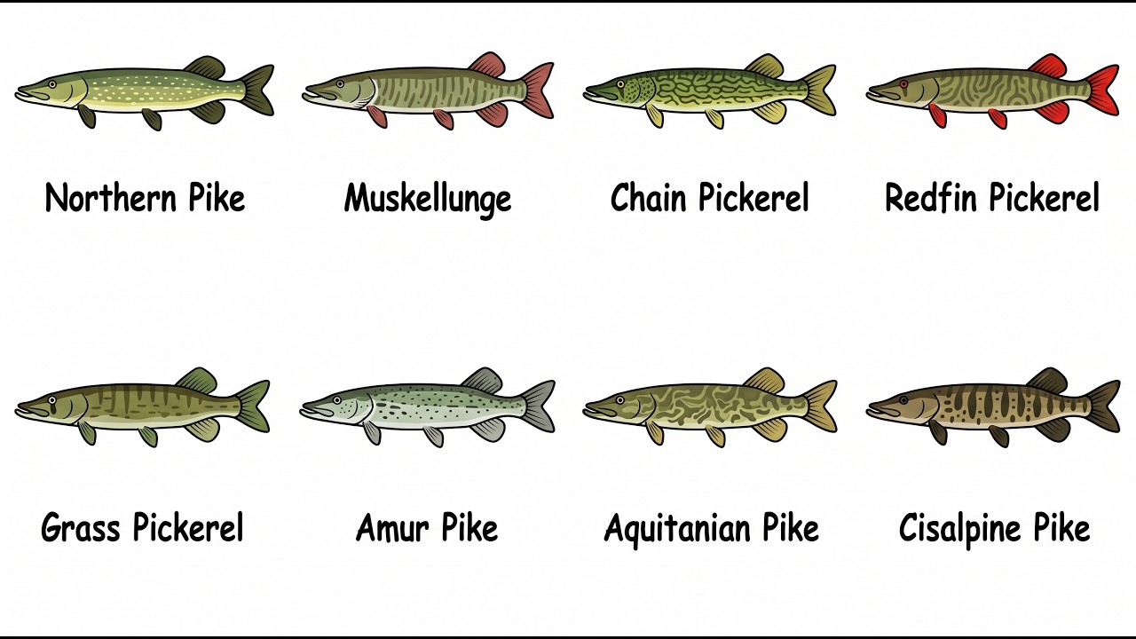 Every Pike Species Explained (and How to Catch Each One)
