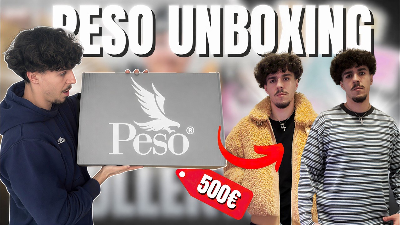 BESTES PESO PIECE & CRAZY JACKEN🤩 PESO WINTER KOLLEKTION UNBOXING🛍️📦