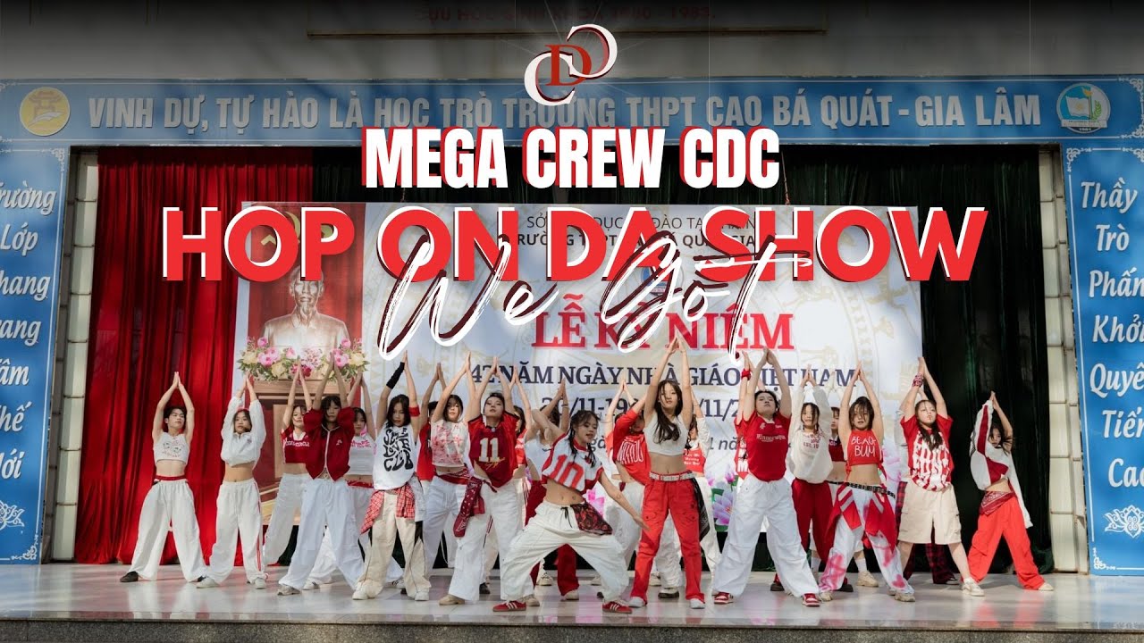 [20/11] 💥 MEGA CREW WE GOT - HOP ON DA SHOW 💥| COVER AND CHOREO BY CDC