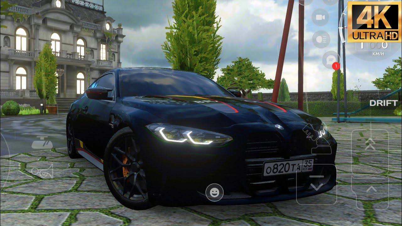 BMW M4 COMPETITION - Traffic Racer Russian Village Realistic Driving and Gameplay 