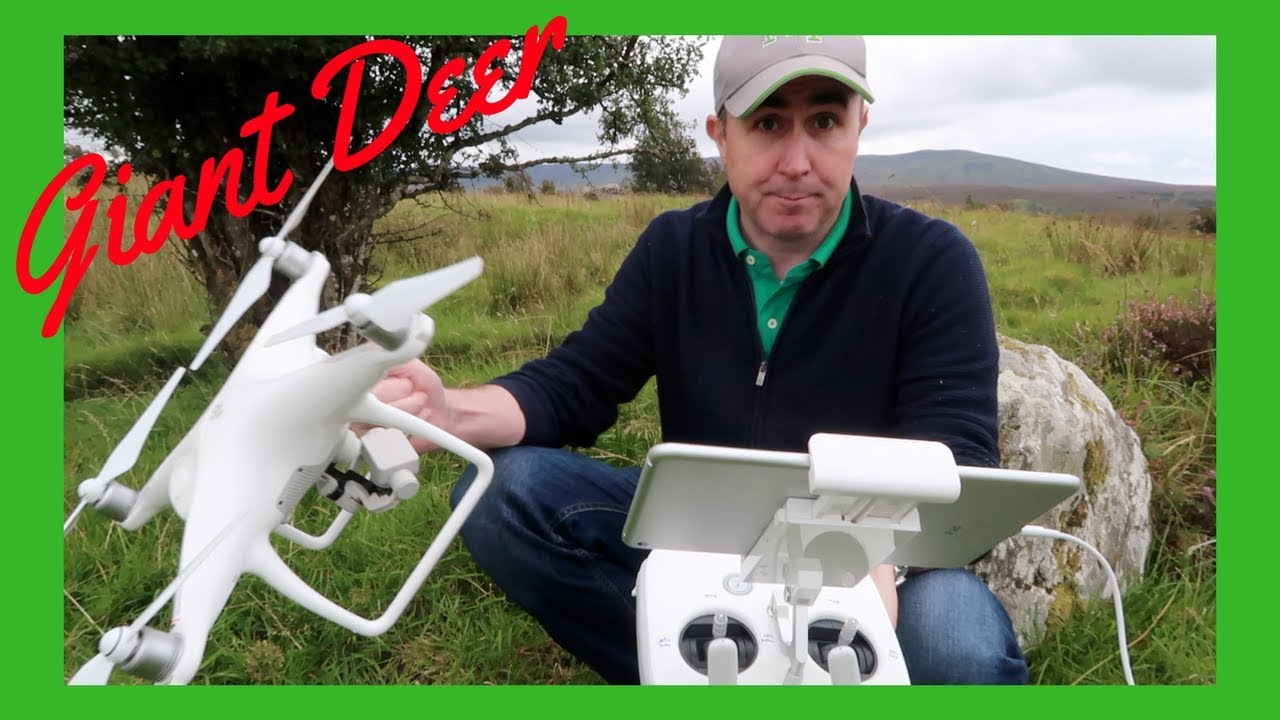Marble Arch area Co. Fermanagh with DJI drone Gaint Irish Deer part 2-2