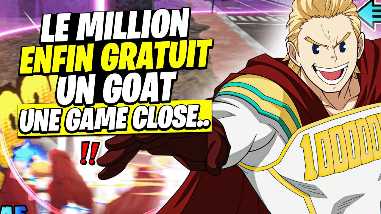 LE MILLION EST ENFIN GRATUIT ! UNE GAME TROP COOL ! MY HERO ULTRA RUMBLE SAISON 8