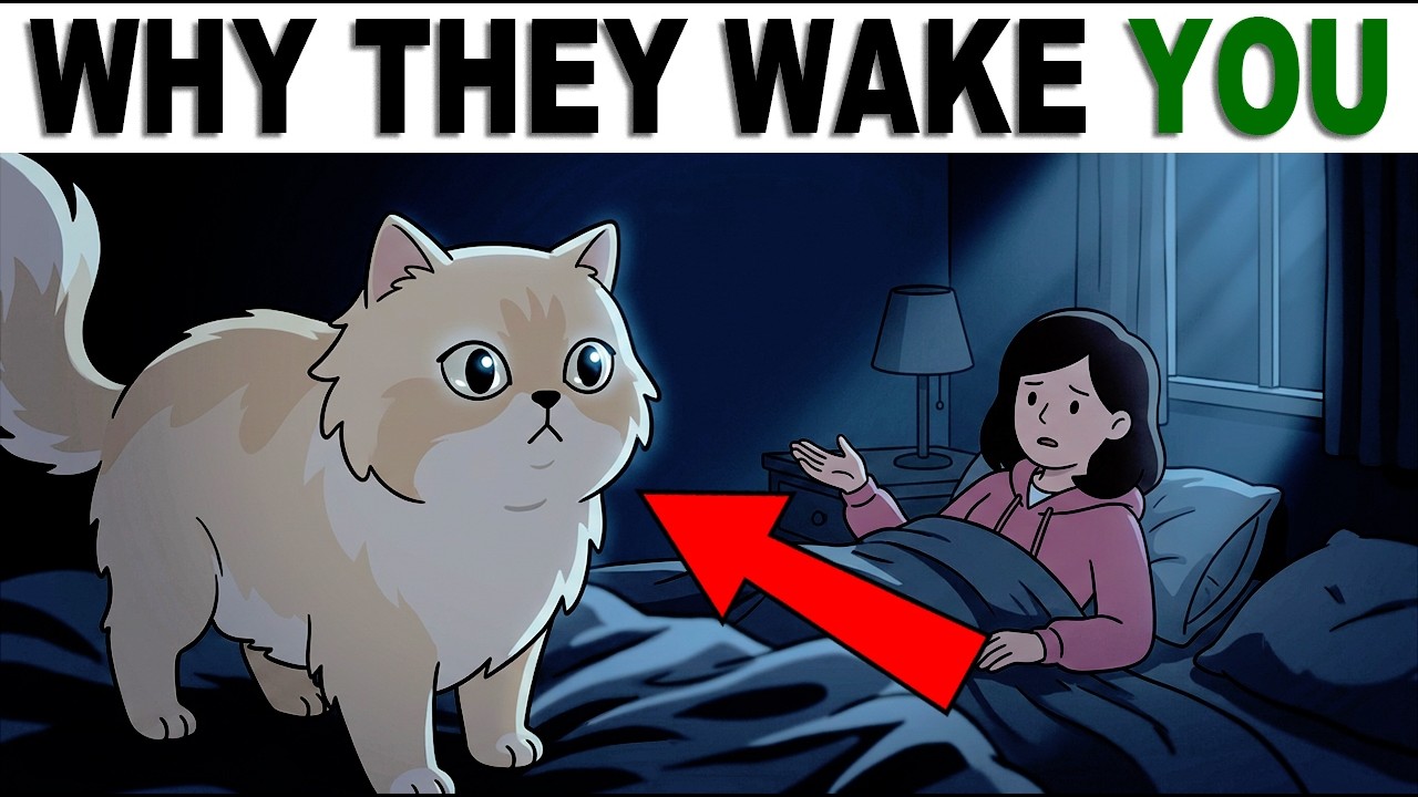 If Your Cat Meows at You at Night, They're Trying to Tell You This…